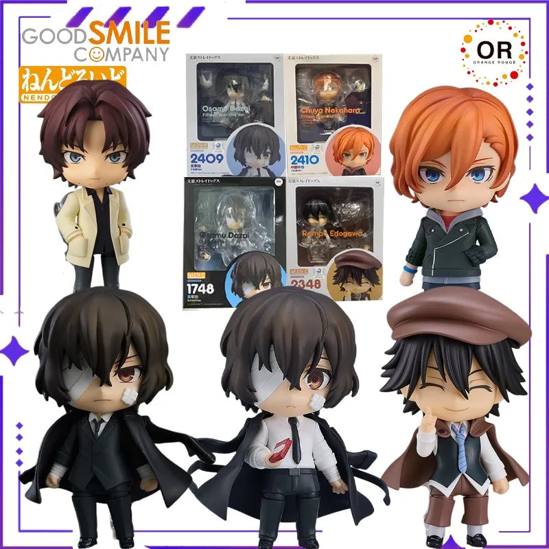 Good SMILE Company, GSC Original Clay Man # 2409 Wenhao Wild Dog Osamu 15 Year Old Anime Mobile Doll Model Handmade Toy Gift