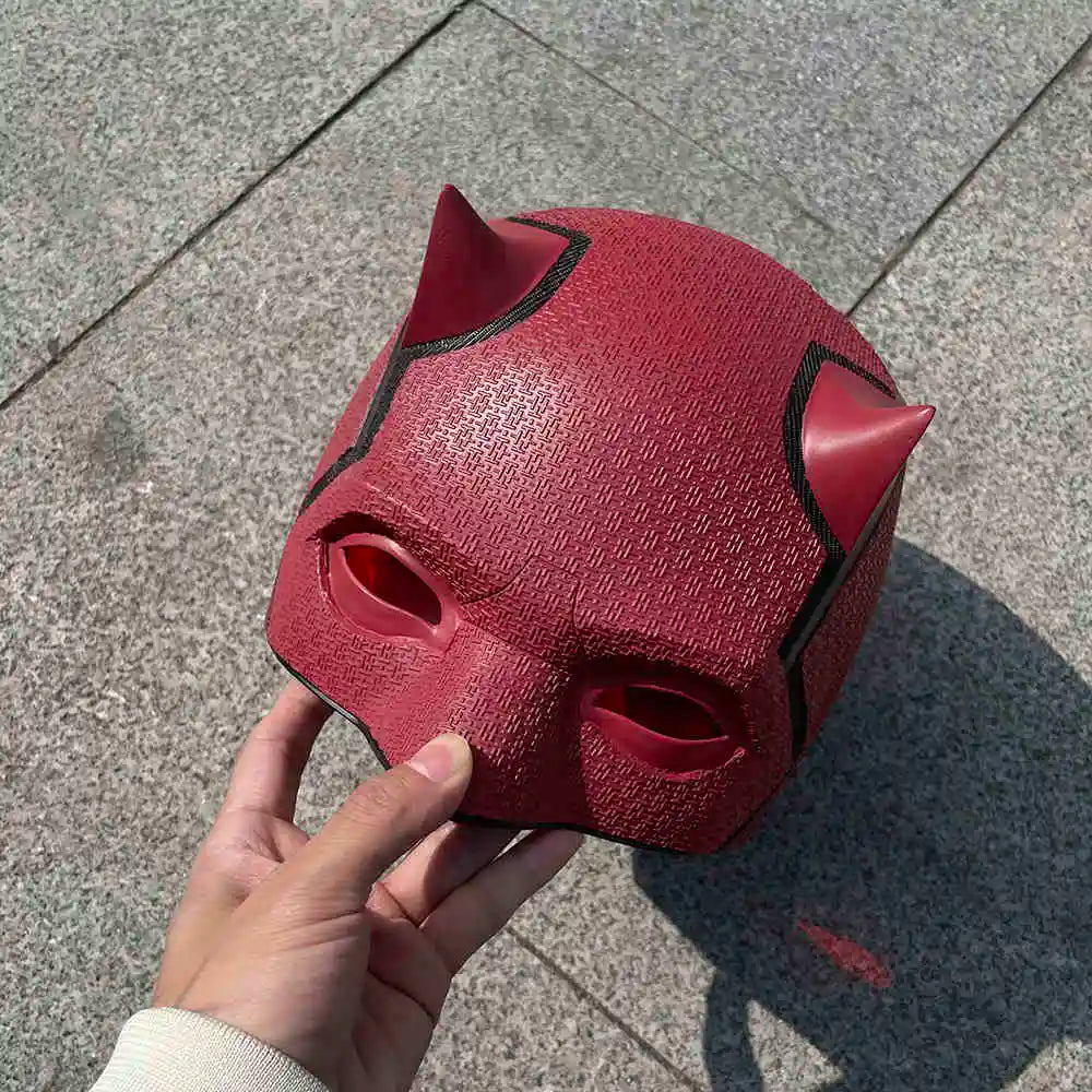 New 2025 Daredevil Born Again Mask Matt Murdock Headwear The Avengers Cosplay Helmet Superhero Headdress Party Masks Accessories