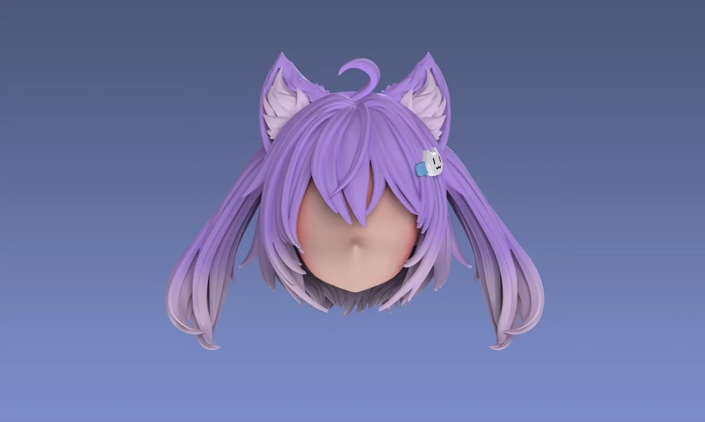 【No Figure】1/12 Scale Female Soldier Kotobukiya Hairstyle Cat Conversion Parts Accessories For 6in Kotobukiya Action Figure Mo
