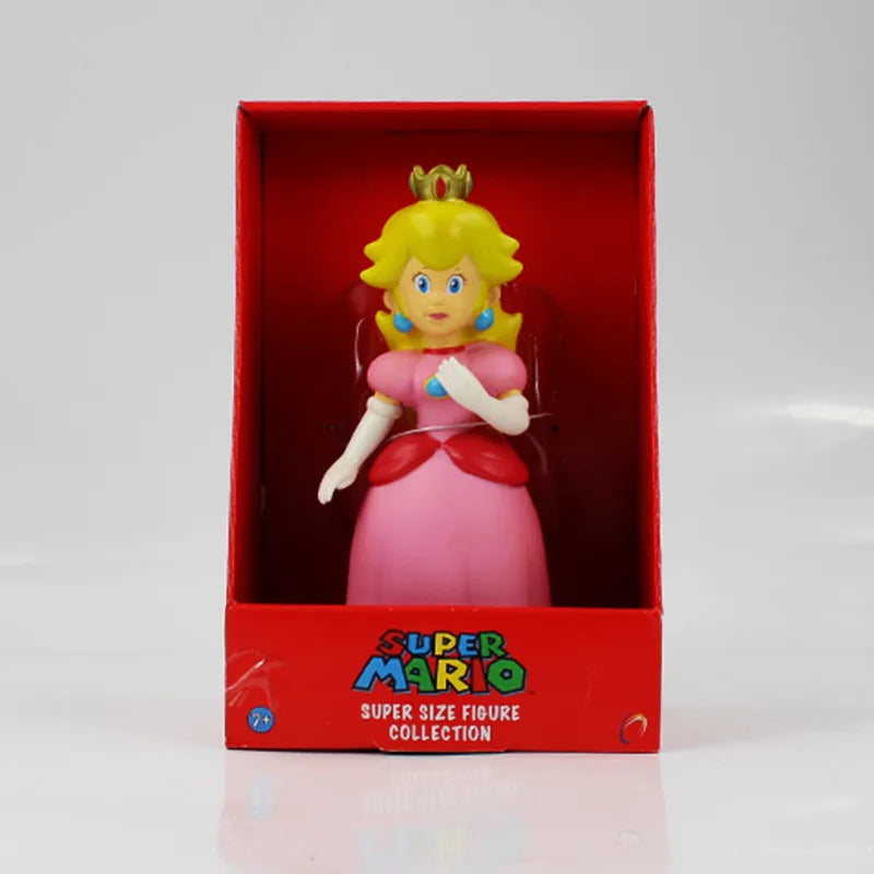 24cm New Anime Super Marioed Series Action Figure Toys Bowser Figures PVC Toy Model For kids birthday Collectible gifts