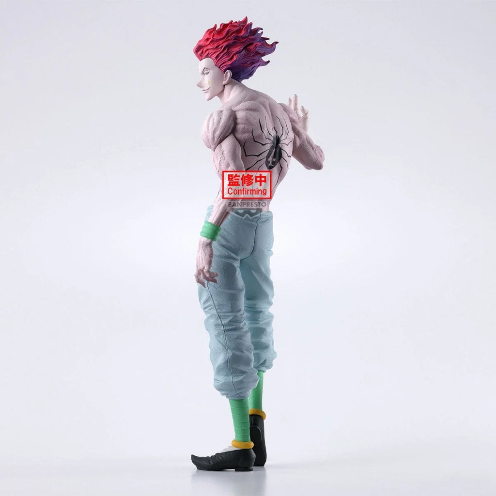Original Bandai BANPRESTO HUNTER x HUNTER Grandista Anime Figure Hisoka Finished Model Collectible Toys Gift for Kids Ornaments