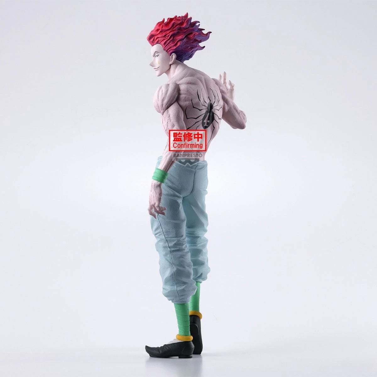 Original Bandai BANPRESTO HUNTER x HUNTER Grandista Anime Figure Hisoka Finished Model Collectible Toys Gift for Kids Ornaments