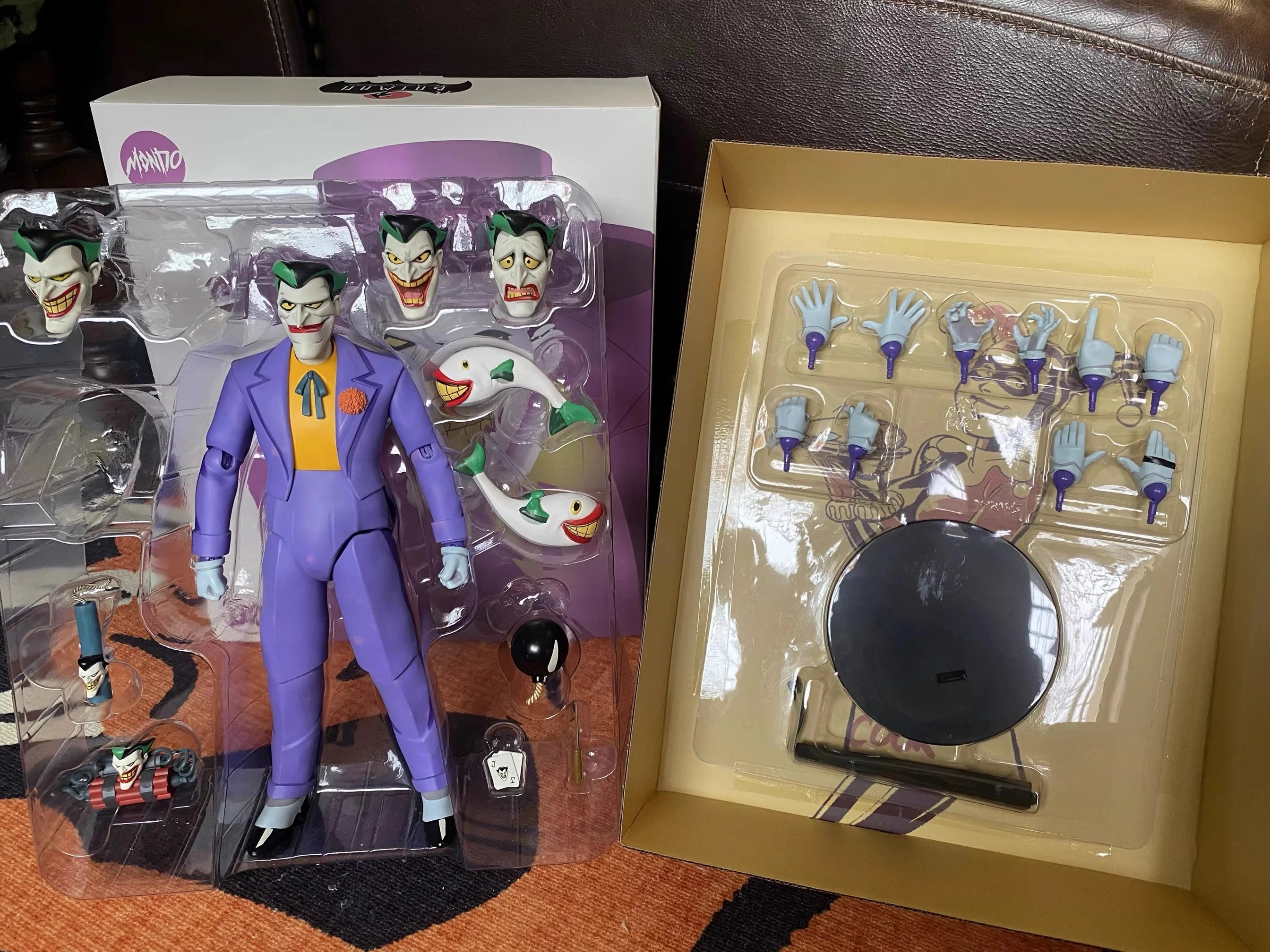 DC Mondo Joker 1/6 Action Figure Batman Anime Articulated Figure - 1:6 Scale 12-inch Regular/Deluxe version Collectible Gift Toy