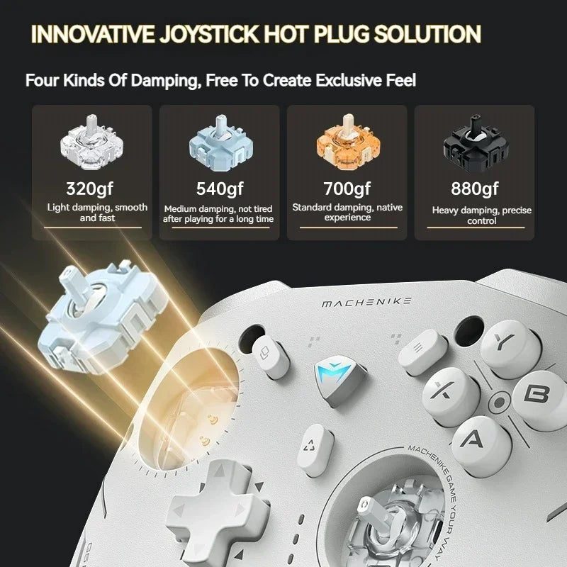 Machenike Gamepad G5Pro V2 Collector Edition Optical Gamepad Hall Joystick Custom Control PC STEAM Wireless Bluetooth Trigger