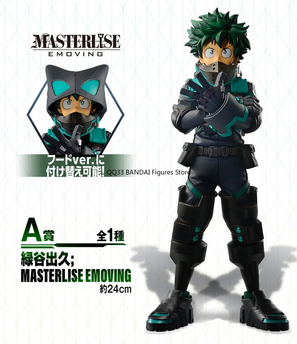 Original My Hero Academia Katsuki Bakugou Midoriya Izuku Todoroki Shoto STEALTH SUIT Ver.world Heroer'mission Figure Model Gift