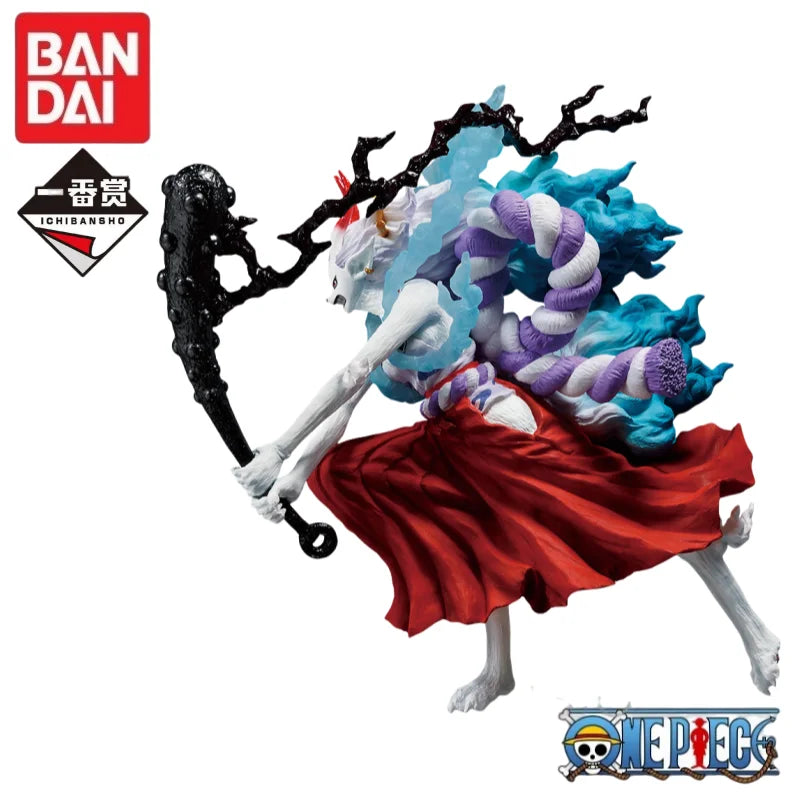 In Stock Original Bandai One Piece Ichiban Kuji TREASURE CRUISE Kaidou Yamato Luffy Roronoa Zoro Sanji Anime Figures Toys Gift
