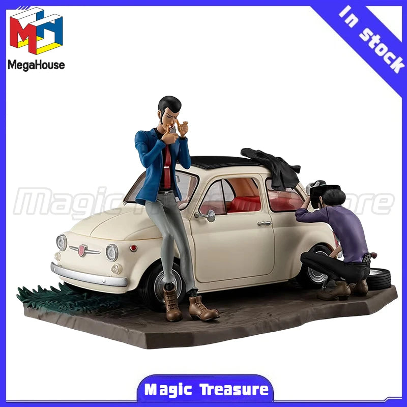 【MT】In Stock MegaHouse Lupin Shanshei Jigen Daisuke Arsène Lupin III Ornaments Model Figure Gifts Toy