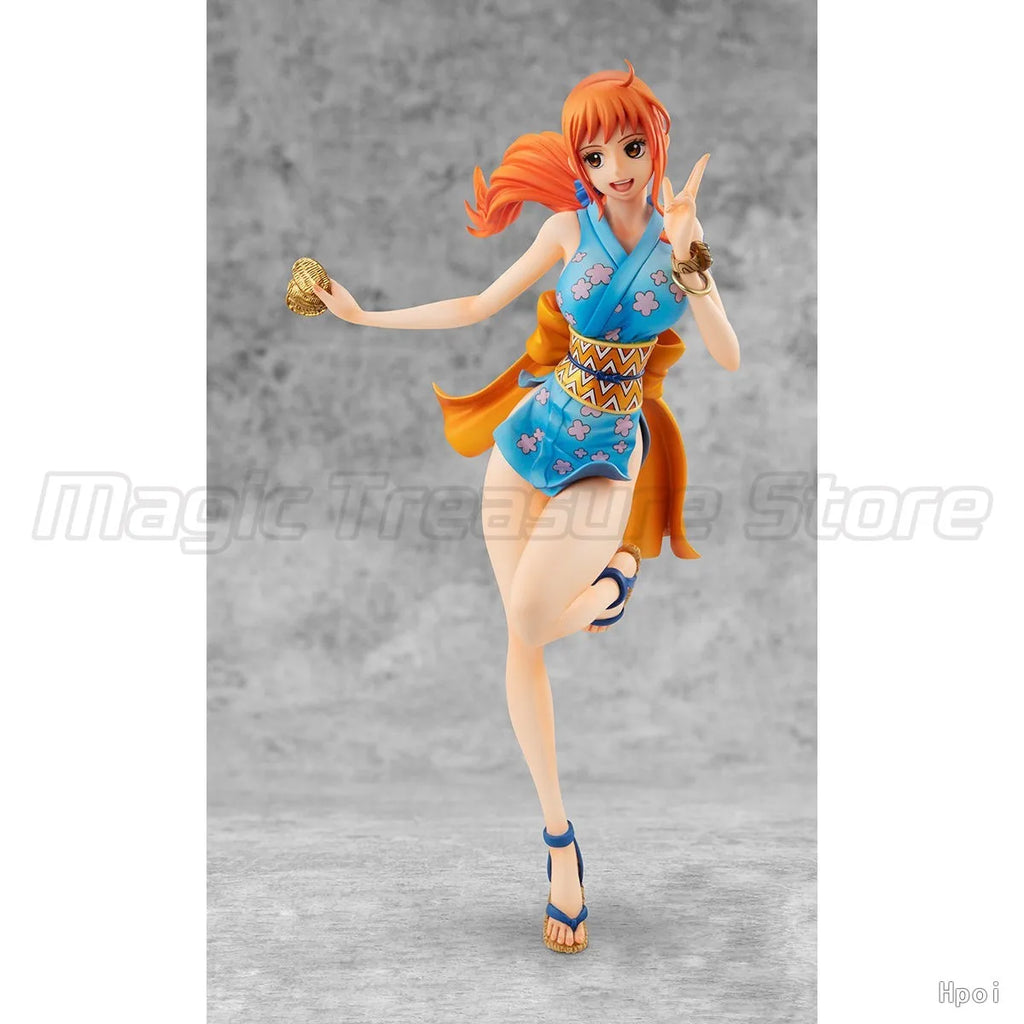 【MT】Original MegaHouse POP Warriors Alliance ONE PIECE Nami 1/8 Scale Figurine Toy Collectible