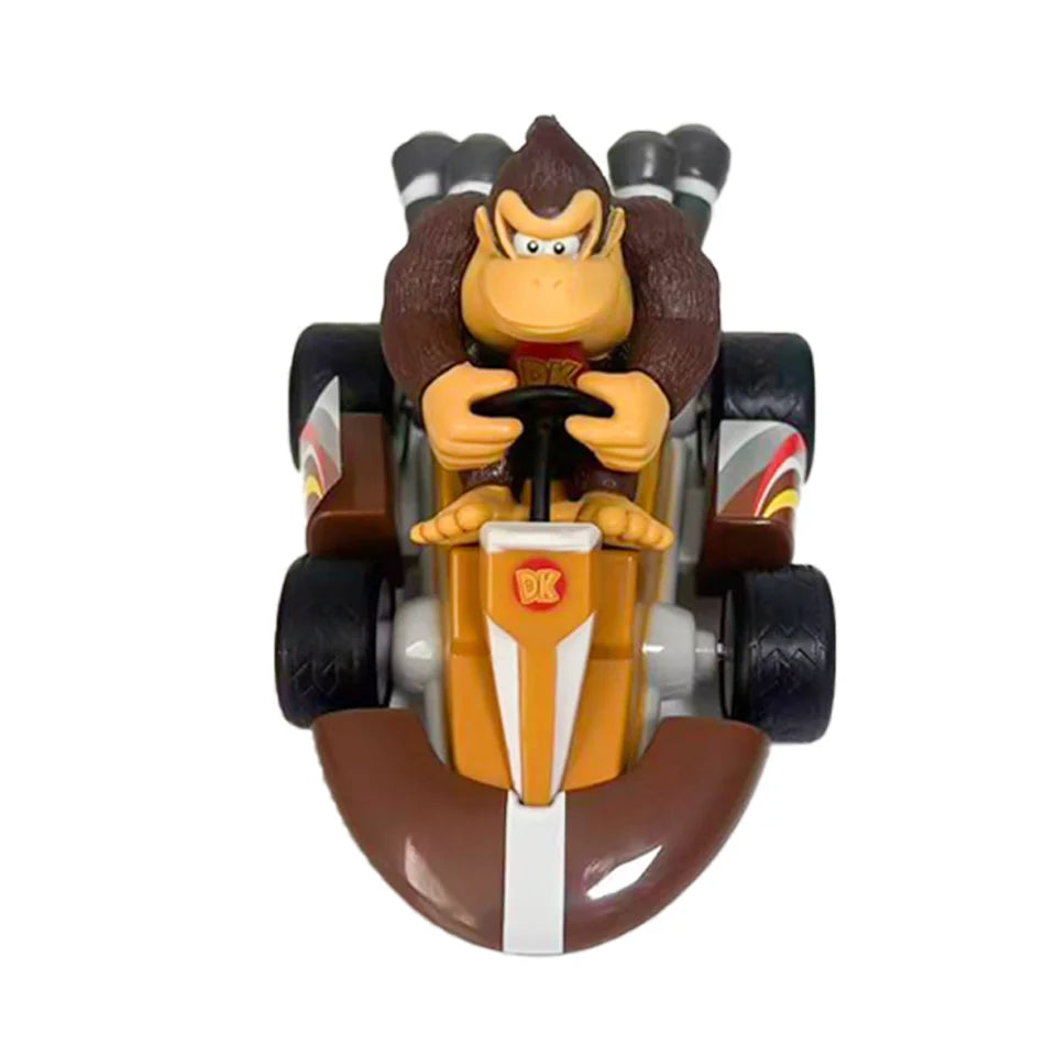 Mario Kart Figure Mario Power Car Cartoon Action Figure Cute PVC Model Desktop Ornaments decoration Toys Holiday Gifts