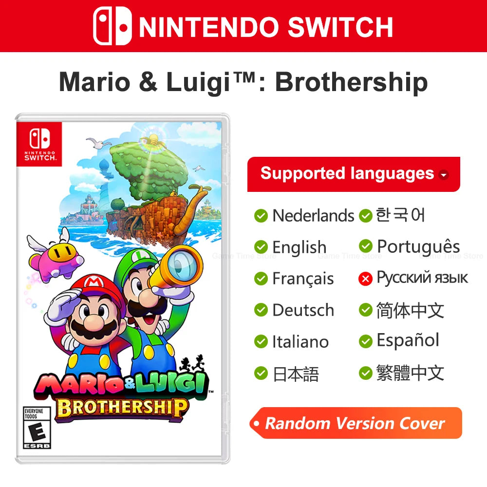 Mario Luigi Brothership Nintendo Switch Game Deals 100% New Physical Game Card Action Genre for Nintendo Switch Game Console