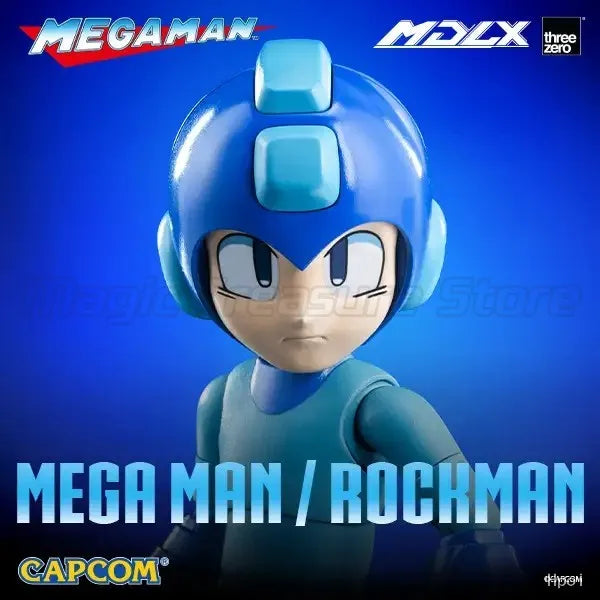 【MT】Original Threezero MDLX 3Z05720A0 Megaman Rockman Action Figure Model Toys Gift