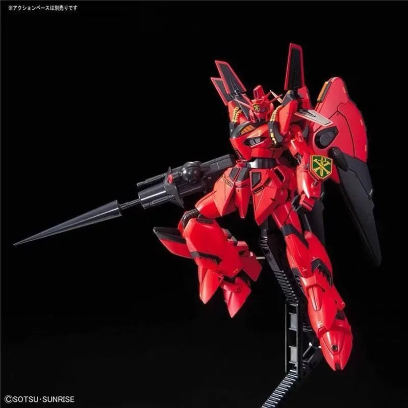BANDAI Anime RE 1/100 VIGNA-GHINAⅡ F91 GUNDAM New Mobile Report Gundam Assembly Plastic Model Kit Action Toys Figures Gift