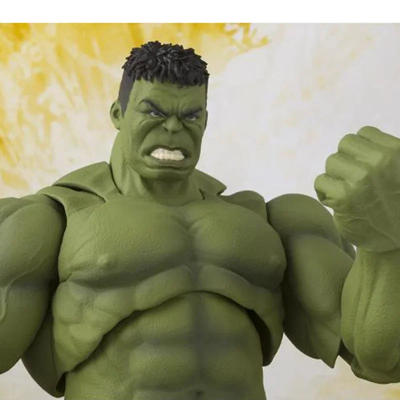 Bandai SHFiguarts Thanos Figma 271 Hulk Avengers Infinity War Joints Moveable Action Figure BJD Collectable Model Toys Doll Gift
