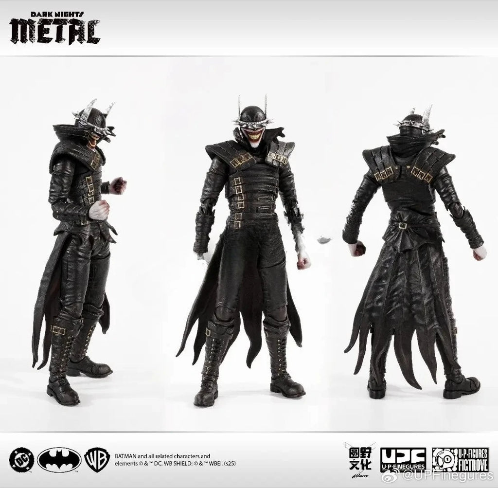 In Stock 24 Hours Delivery Brand New LPZZ U-P-Fineguures The Batman Who Laughs in The Dark: Metal DC Figure 1/12 Toy Gift