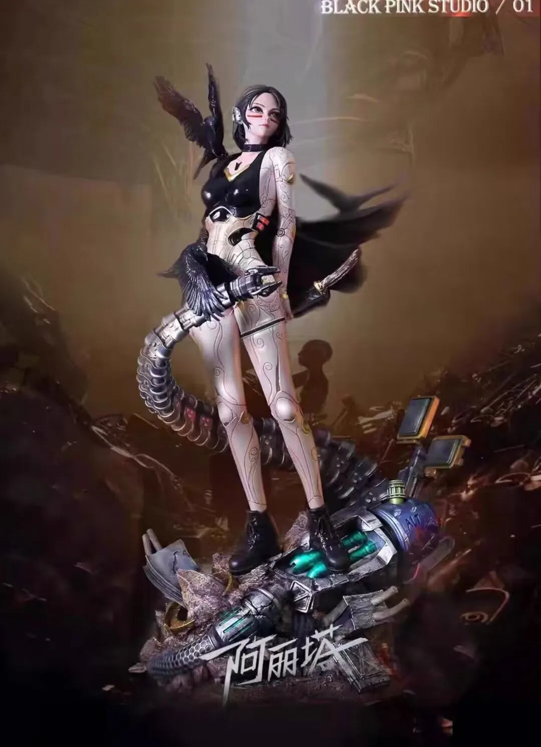 In Stock Original Genuine Battle Angel Alita Alita: La Batalla Angelical Limited Edition Collectible Anime FiguineToy Model Doll