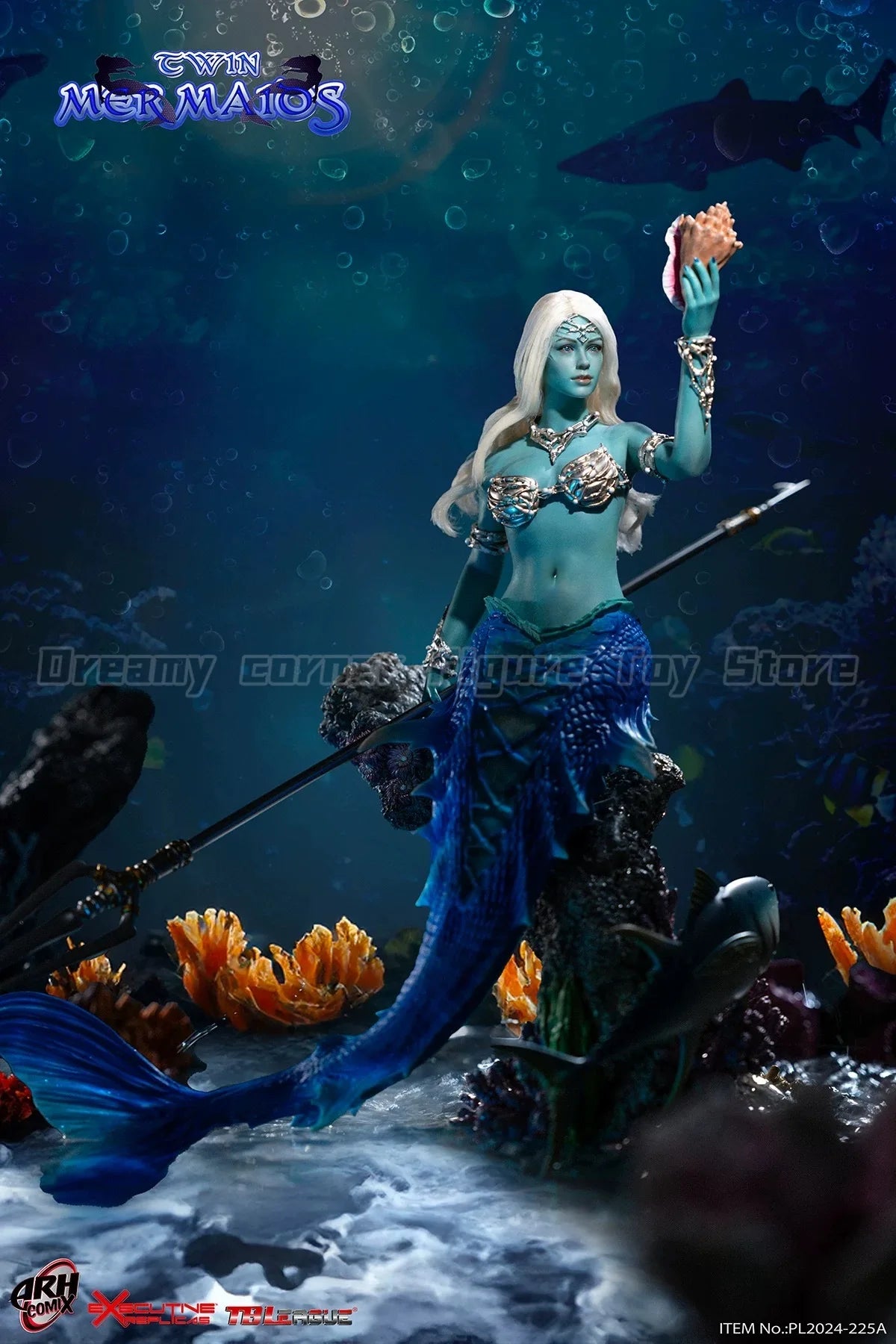 【In Stock】TBLeague PL2024-225A PL2024-225B Mermaios 1/6 Action Figure Collection