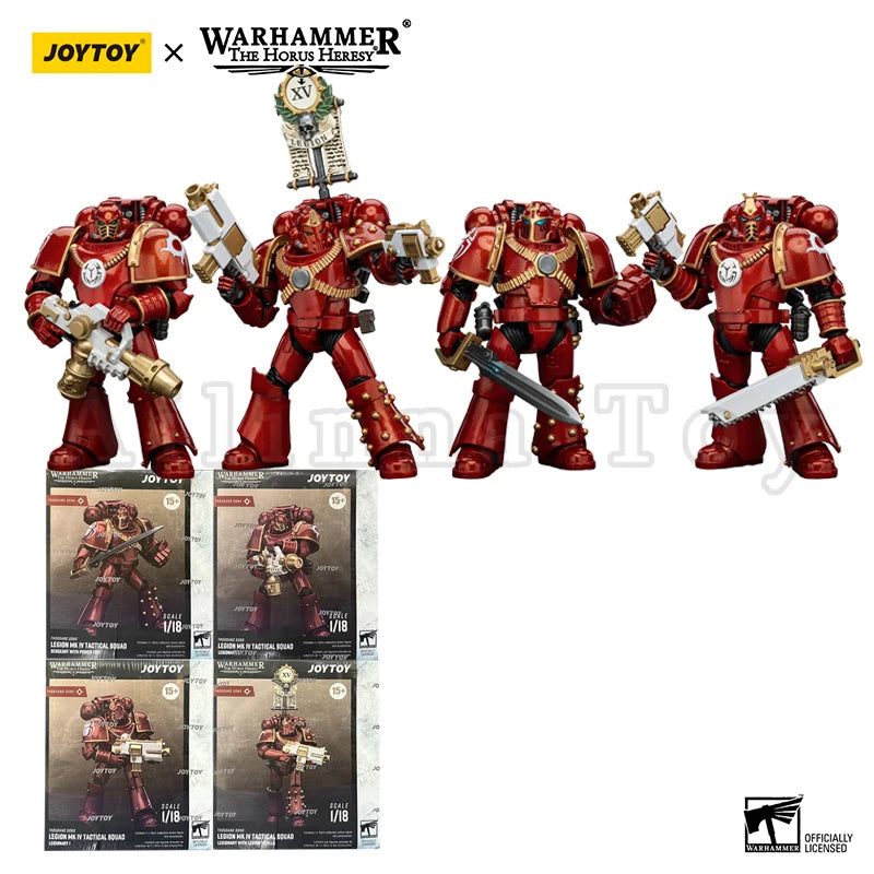 JOYTOY 1/18 Action Figure The Horus Heresy Thousand Sons Legion MK IV Tactical Squad Khenetai Occult Cabal Librarian Consul