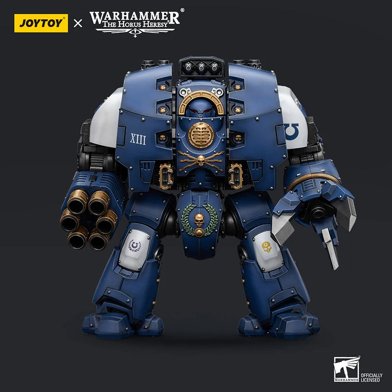 In Stock JOYTOY Dark Source Warhammer Horus Heresy Ultramarines Leviathan Dreadnought 1/18 Scale Articulated Action Figure