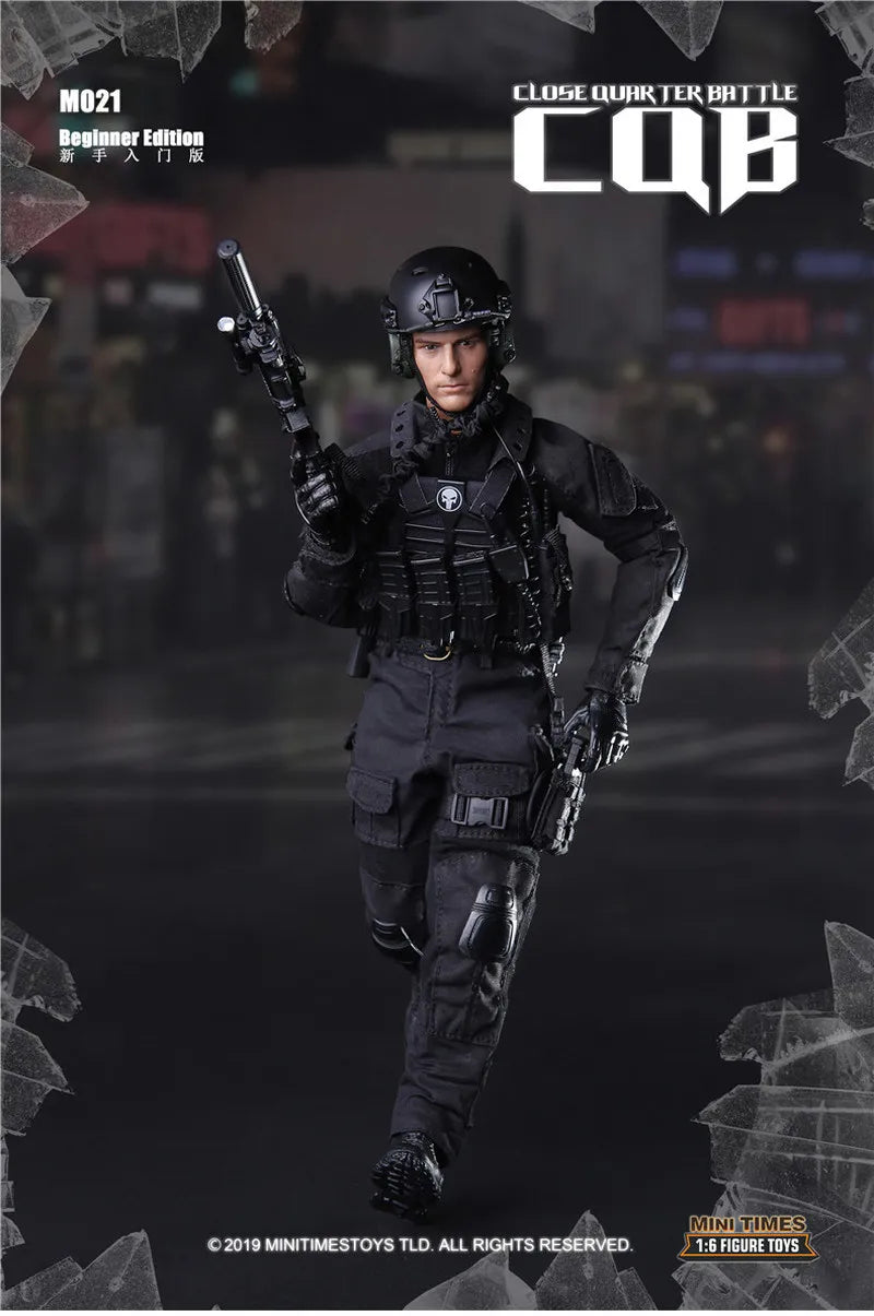 In Stock New Minitimes 1/6 Scale Military Figure M021 Cia Cqb Close Quarters Battle Operative Collection Decoration Model Toy