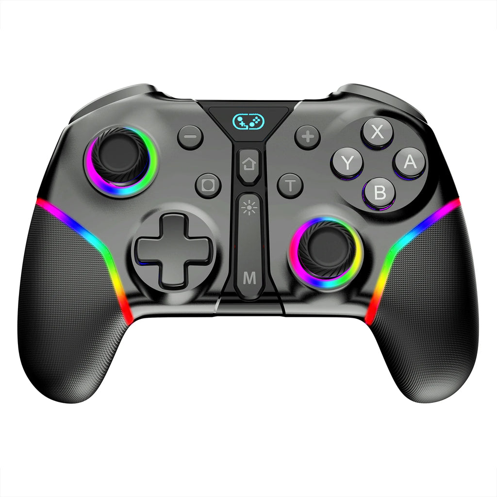 Gamepad for Switch, OLED, Lite, PC, iOS, Android, SKT-7048 Controller with RGB ,Bluetooth, Virbration, Turbo
