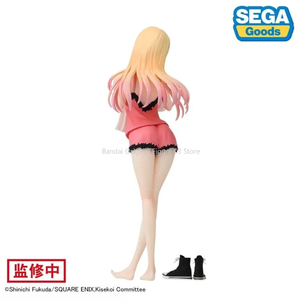 In Stock SEGA Luminasta My Dress-Up Darling Kitagawa Marin -Try On Time Ver.- PVC 18CM Anime Action Figures Model Collection Toy