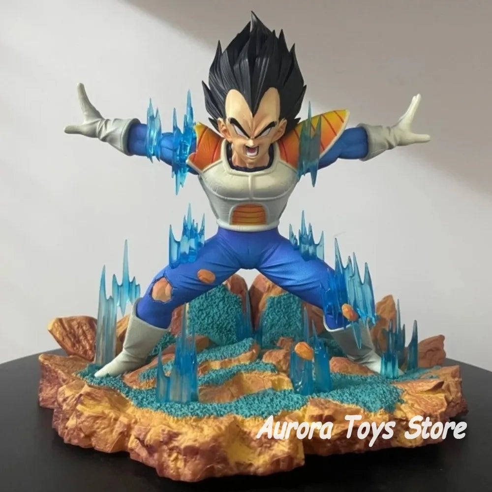 22 см/8,66 инча Аниме Dragon Ball Z Фигура Super Saiyan Majin Vegeta Екшън Фигурки PVC Статуя Колекция Модел Играчки Подаръци за рожден ден