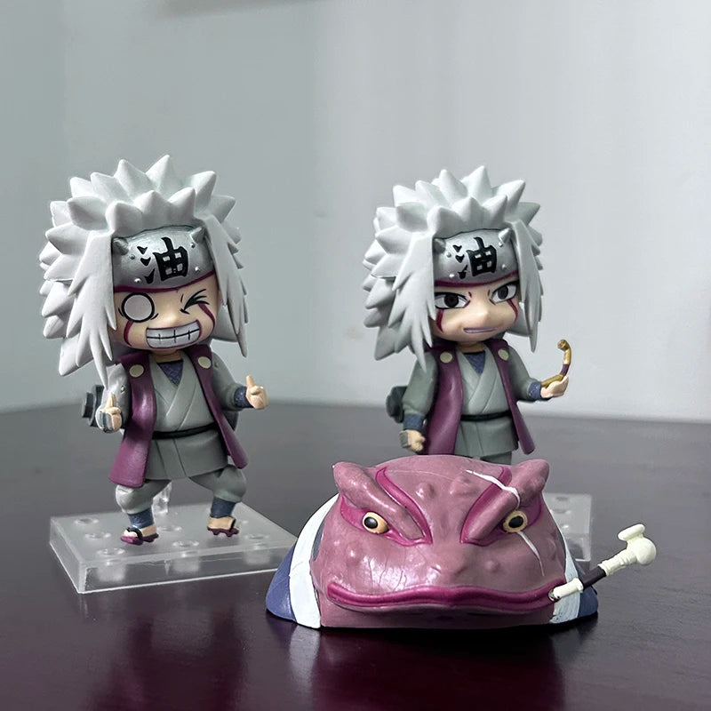 Hot Anime Naruto Shippuden Figure Jiraiya Horny Toad Master Manga Statue Pvc Collectible Model Action Figurine Toys Doll Gifts