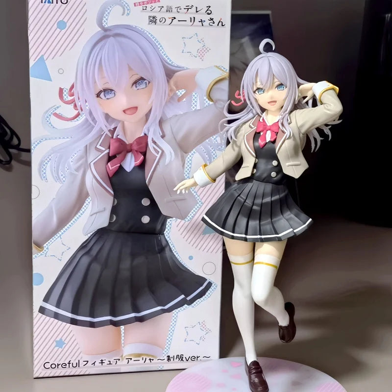 In Stock Original Sega Luminasta Alya Sometimes Hides Her Feelings In Russian Alisa Mikhailova  Anime Figure Action Model Toys