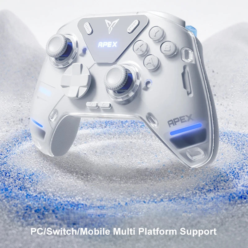 4 Gaming Controller Wireless Elite Force Feedback Trigger Support PC/Switch/Mobile/TV Box Gamepad for Gamer