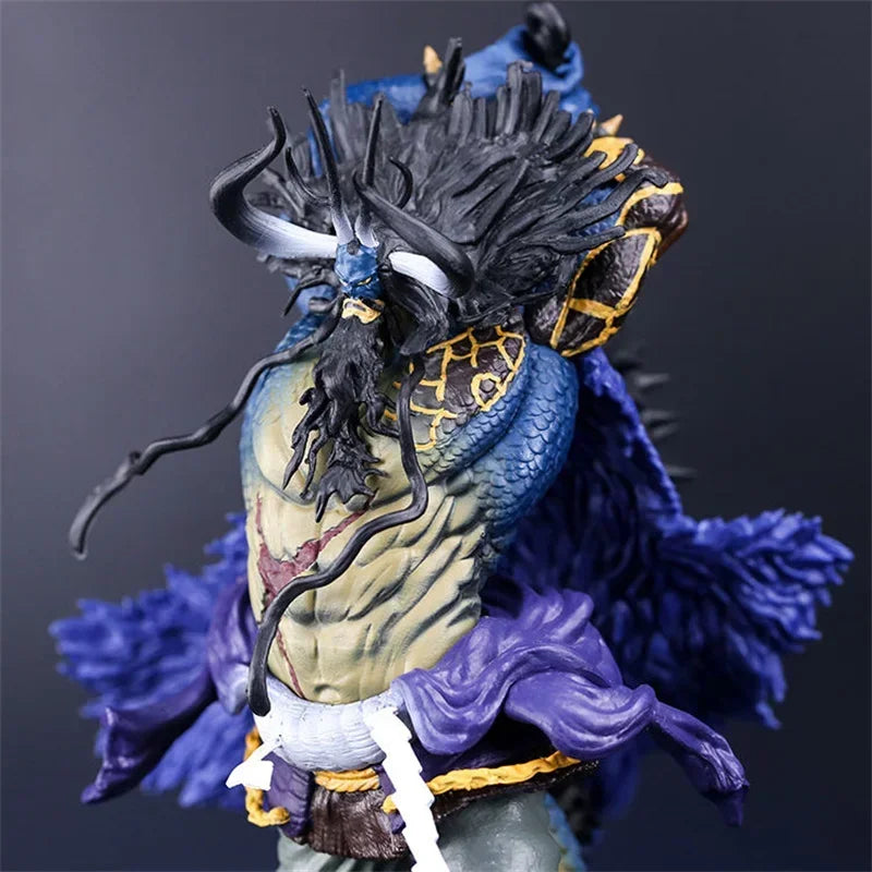28 см Нова фигурка от едно парче Gk Четирима императора и сто звера Kaido Звяр Форма Анимация Периферни фигурки Статуя Модел Подарък