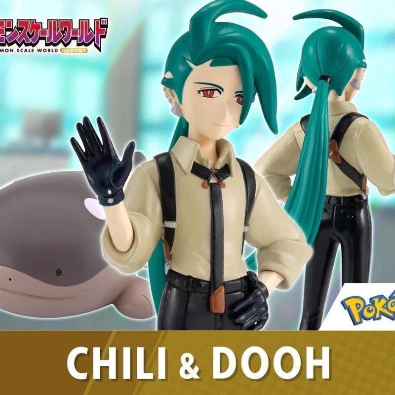 Bandai Food and Toy Pokémon SCLAE WORLD Padia Region Xinli & Tuoh