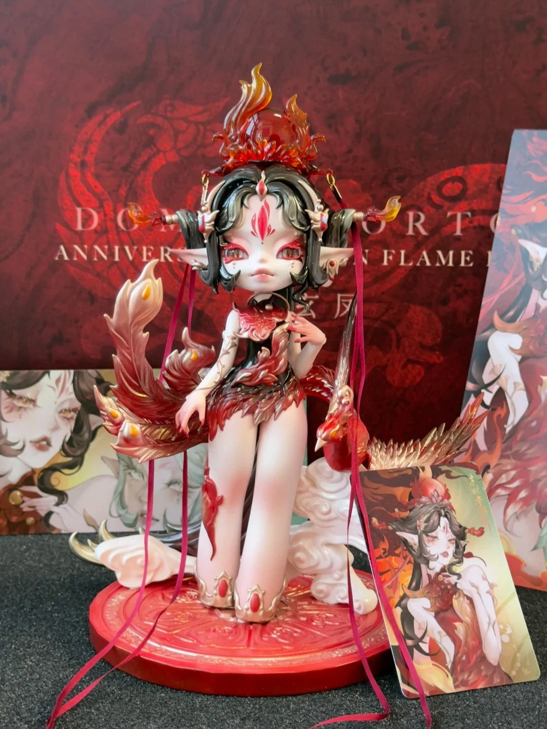 NEW Dominator Svia Fallen Angle Action Figure Black and White Queen Doll Vintage Elf Beauty Baby Designers Toy Art Collection