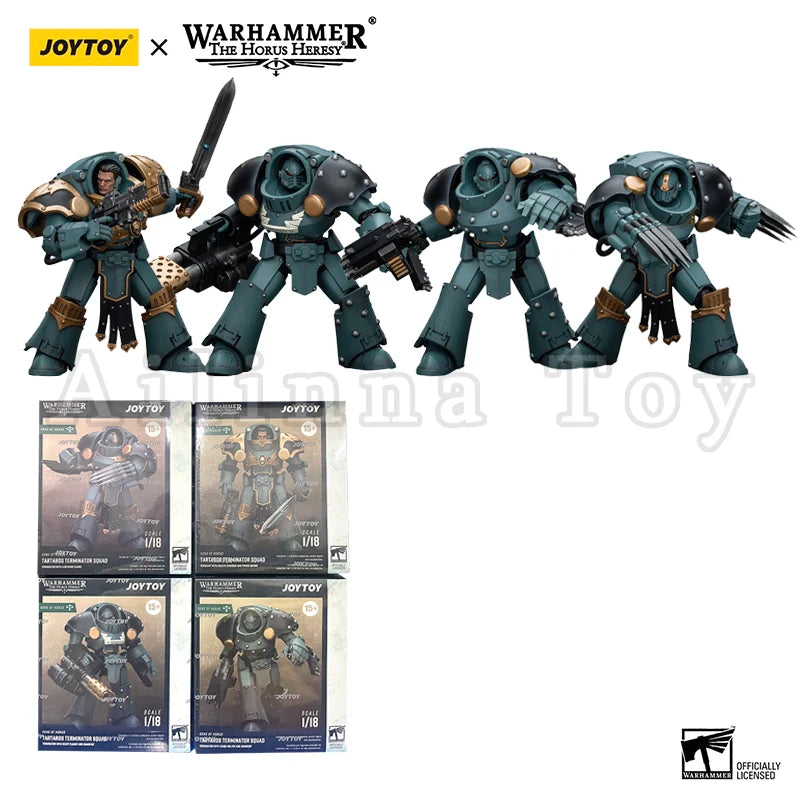 JOYTOY 1/18 Action Figure The Horus Heresy Sons of Horus Tartaros Terminator Squad Legion Praetor Anime Model Toy