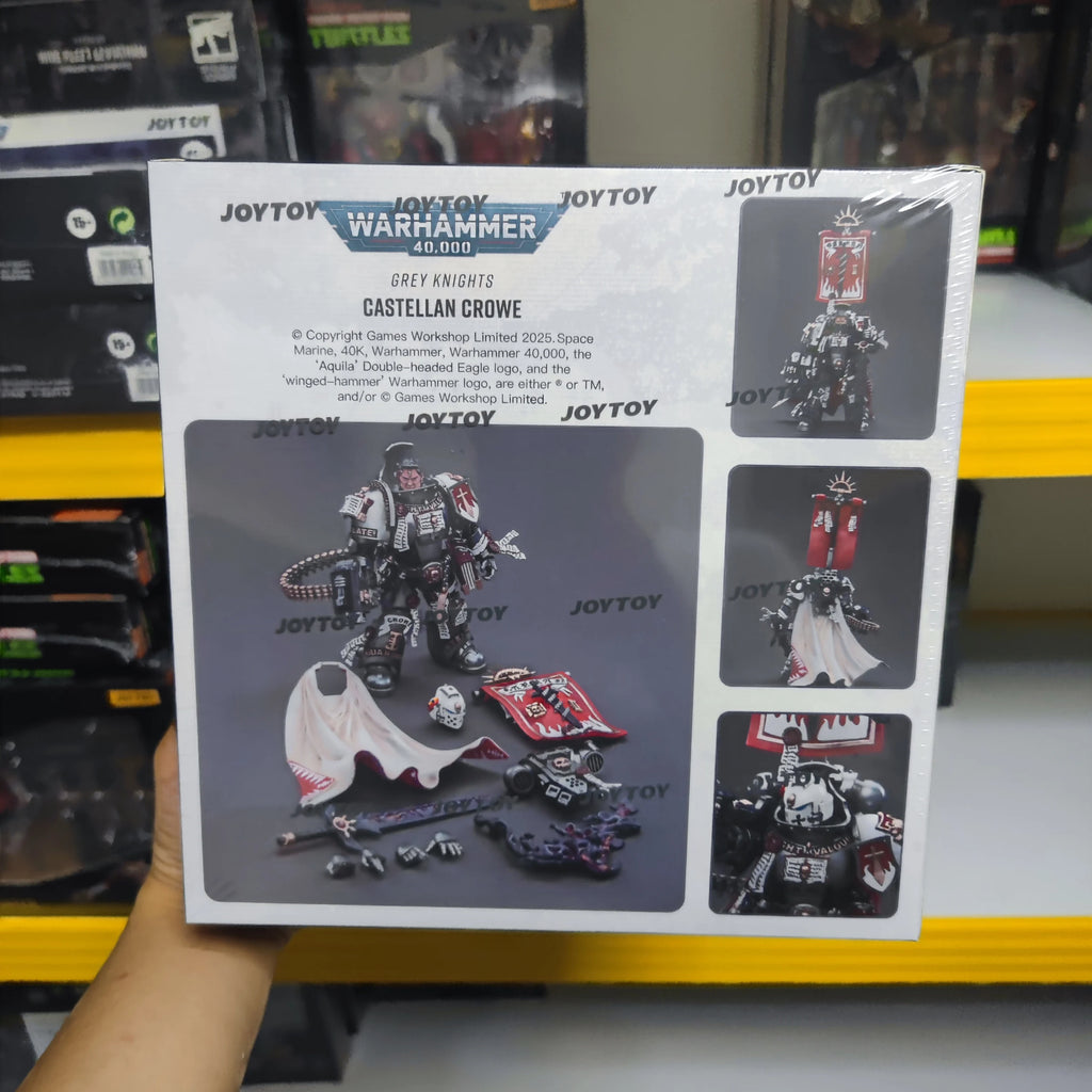 【JOYTOY】Warhammer 40K Грей Рицари Кастелан Кроу 1/18 Екшън фигурка играчка