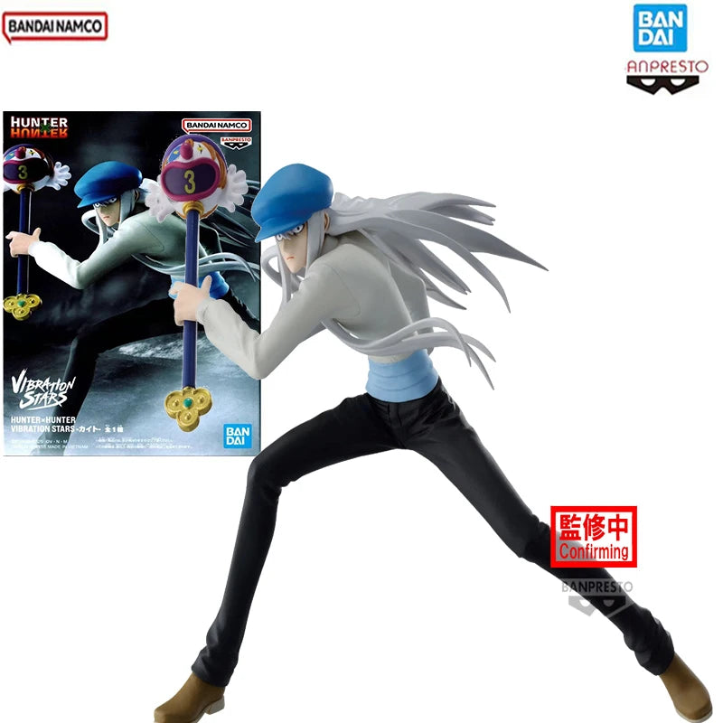 Original Bandai In Stock Banpresto Hunter Hunter Kaito Action Figure Model Doll Brand New Boxed Animation Peripherals Garage