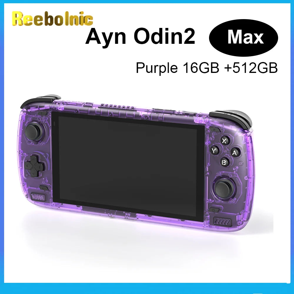 Ayn Odin 2 Pro Upgraded version 6" IPS Screen Handheld Game Player  Android13 16G 512G Wifi Bluetooth Portable Console 8000mAh