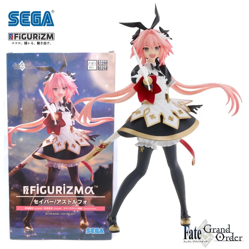 Auf Lager SEGA FIGURIZMα Fate/Grand Order Astolfo PVC 21CM Anime Actionfiguren Modellsammlung Spielzeug