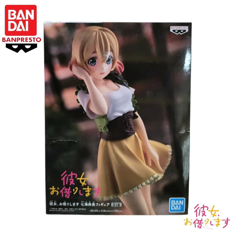 Bandai Original, auf Lager, Banpresto Rent A Girlfriend Asami Nanami Actionfigur, Modellpuppe, brandneu und originalverpackt, Anime-Charaktere