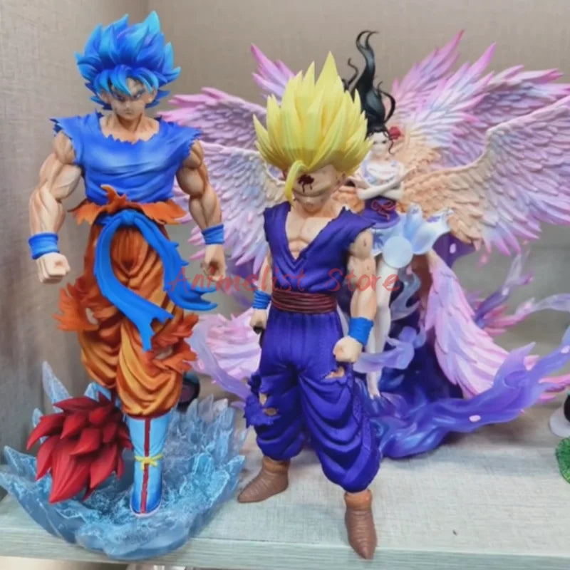НАЛИЧНОСТ Фигура Dragon Ball Сон Гохан Екшън Фигурки Супер Саян 2 Гохан Фигурка PVC Кукла Статуя Колекция Модел Играчки Подаръци