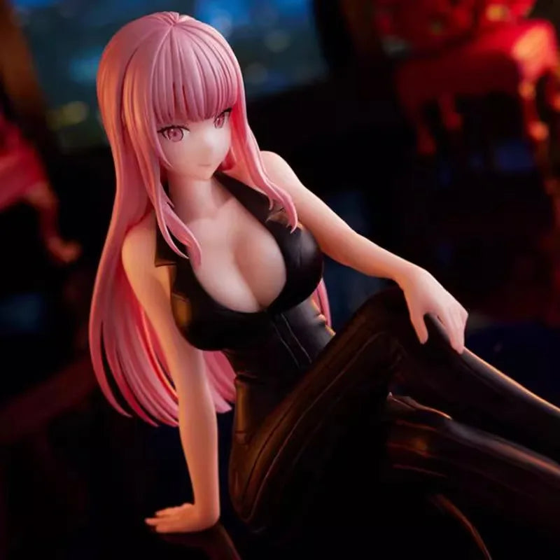 Bandai Original Banpresto Relax Time Hololive Mori Calliope Channel Office Style Anime Figure Model Collectible Toys