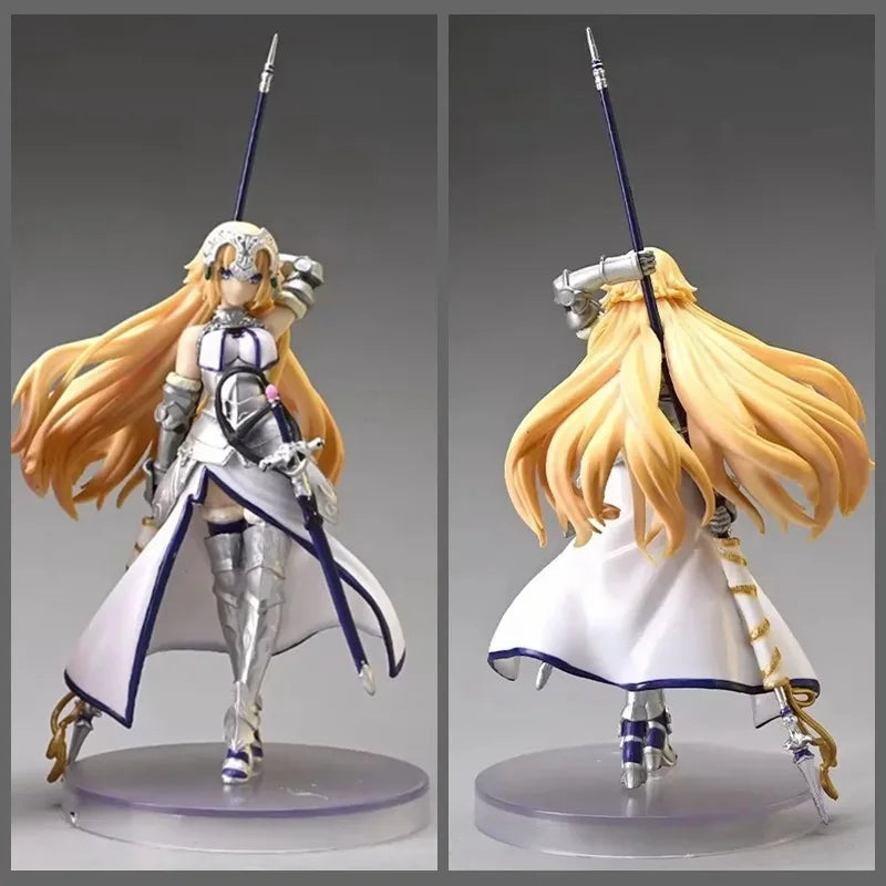 20/16.5cm Fate Stay Night Black/White Adjudicator Jeanne Standing Position Pvc Action Figures Game Model Collection Boxed Gifts