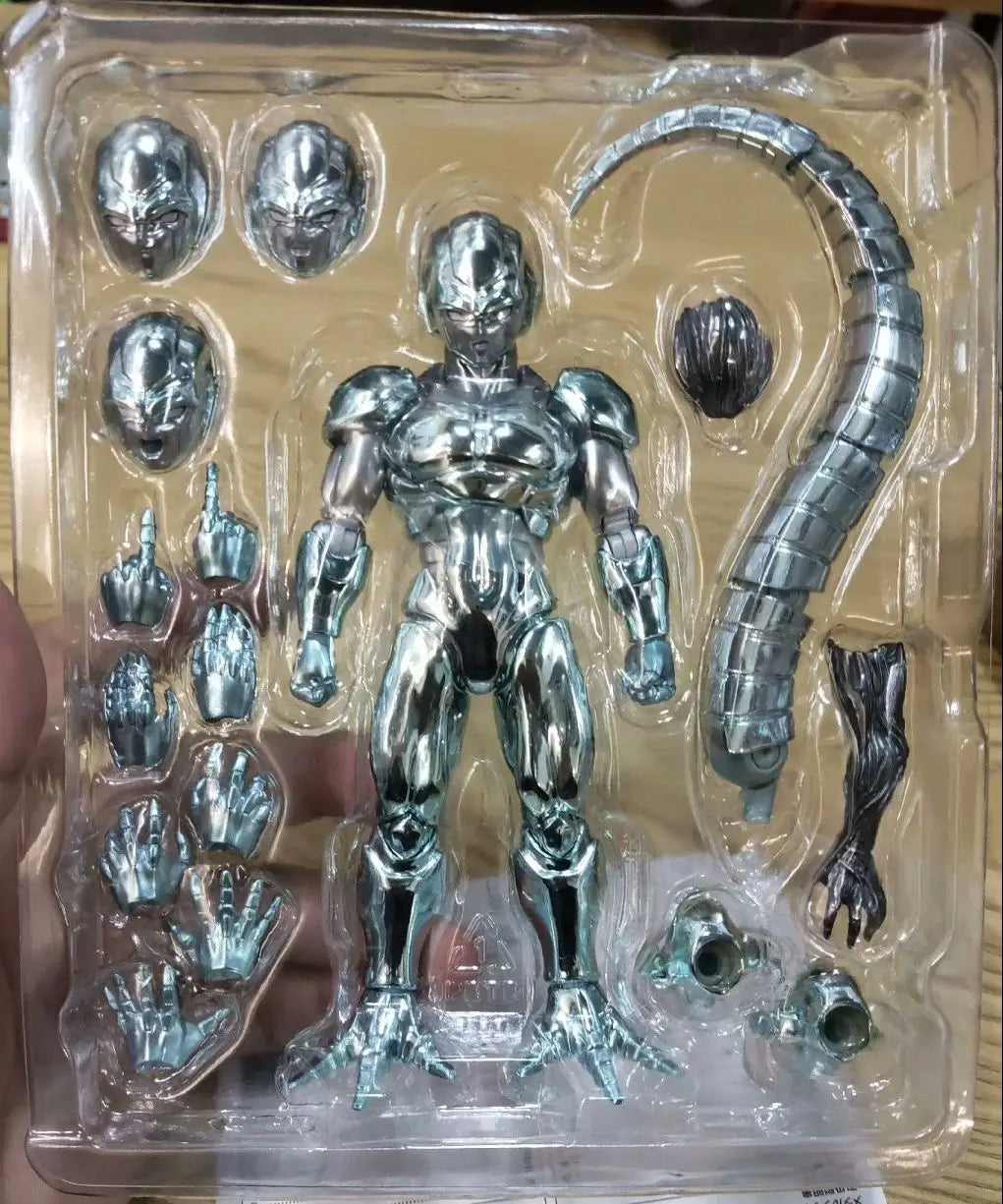 Stock Bandai Dragon Ball Z SHF Mecha Cooler 10 Billion Energy Warrior Frieza's Brother 1/12 Action Figure Model Collectible Gift