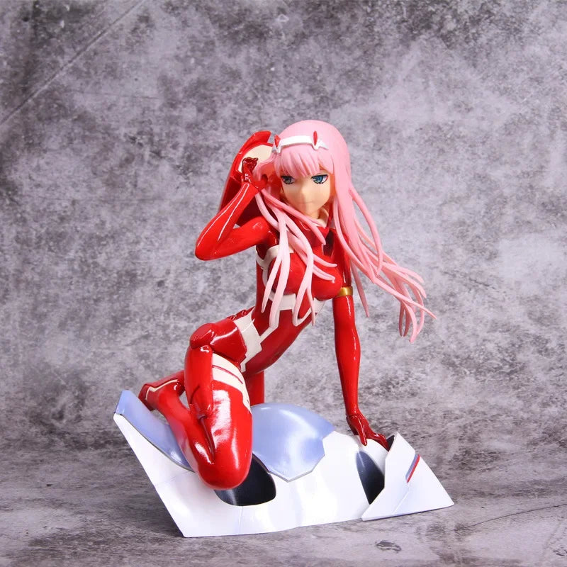 28cm DARLING in the FRANXX Zero Two 02 Sexy Anime Girl Figure Zero Two For My Darling Wedding Action Figure Collectible Doll Toy