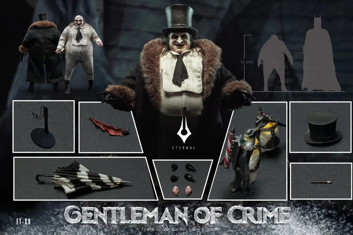 Eternal Toy ETX8 1/6 Scale Gentleman Of Crime Male Soldier Full Set for 12inchs Action Figure Collectible Model Toys Gifts