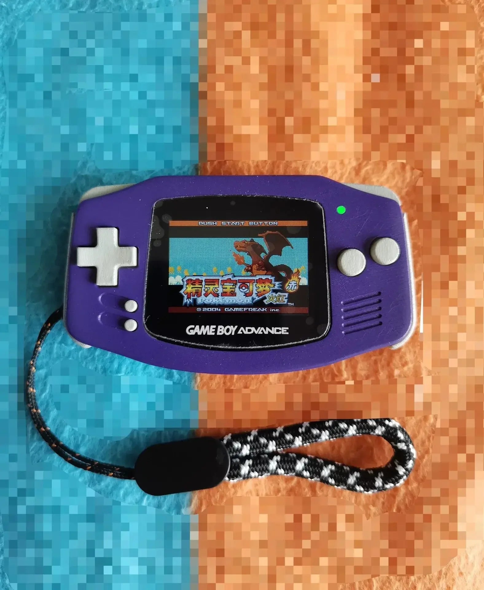 Mini GBA Handheld Game Console Mini Portable Gamepad Ips Screen Transparent Gamer Console With Battery Flip Machine Custom Gifts