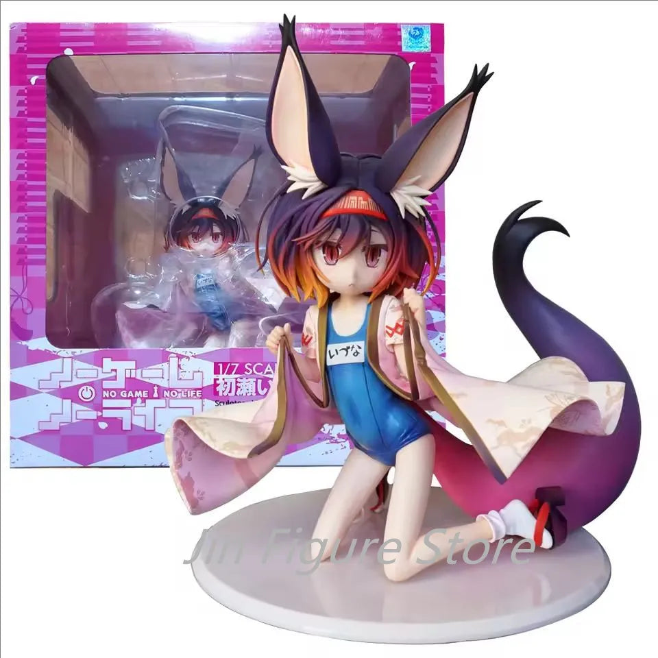 20 см Без игра, без живот Хацусе Изуна Фигура 1/7 Стил на бански Модел Играчка Подаръчна Колекция Aciton Фигура PVC кукла