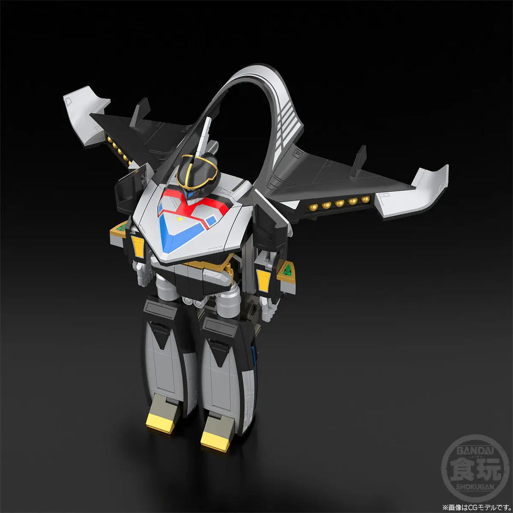 In Stock BANDAI PB LIMITED SMP Mirai Sentai Timeranger Delta Formation Time Shadow 16CM Anime Action Figures Assembly Model Toy
