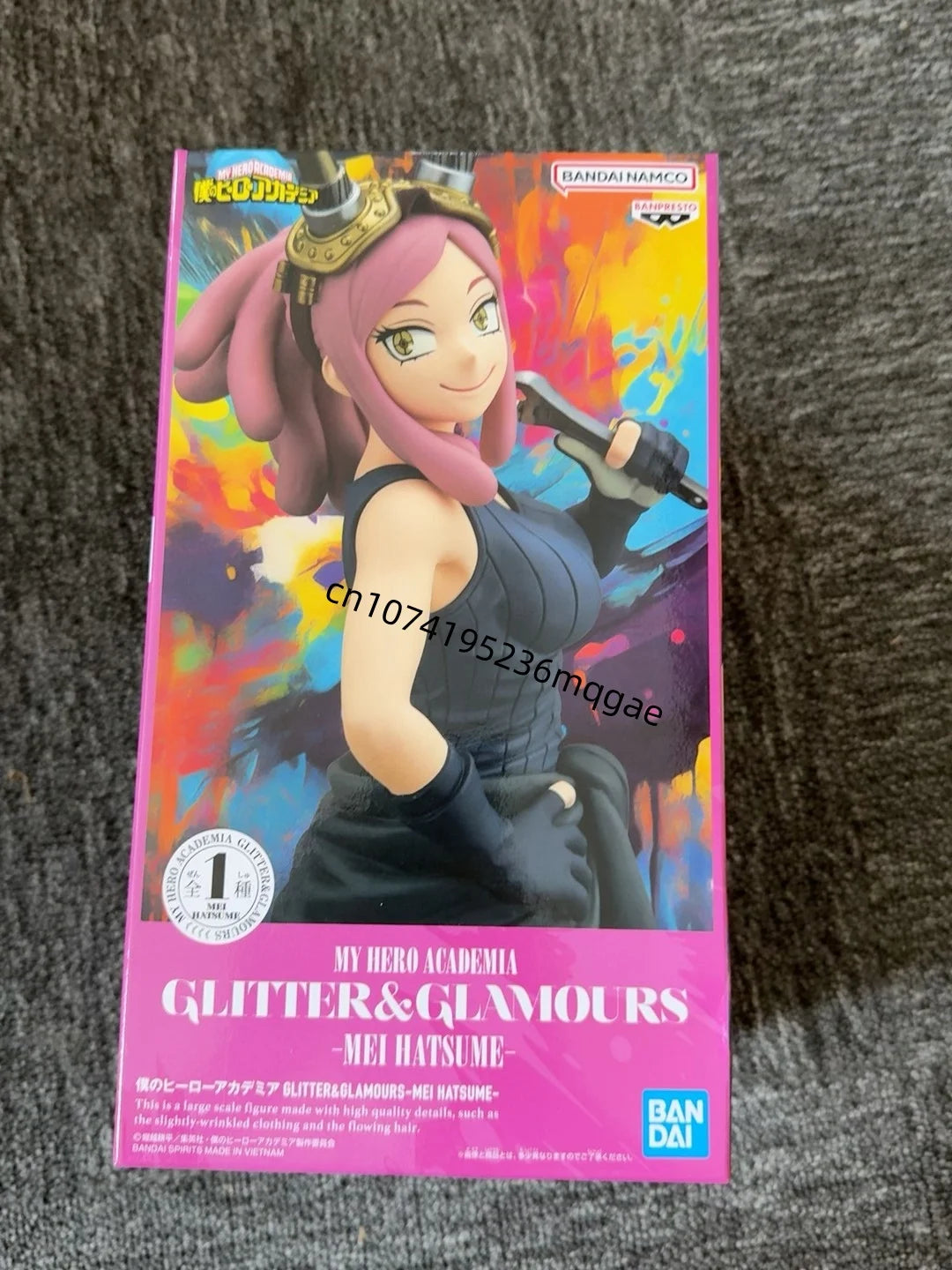 In Stock Bandai My Hero Academia GLITTER&GLAMOURS Himiko Toga MIRKO Uraraka Ochako Anime Action Figures Model Collections
