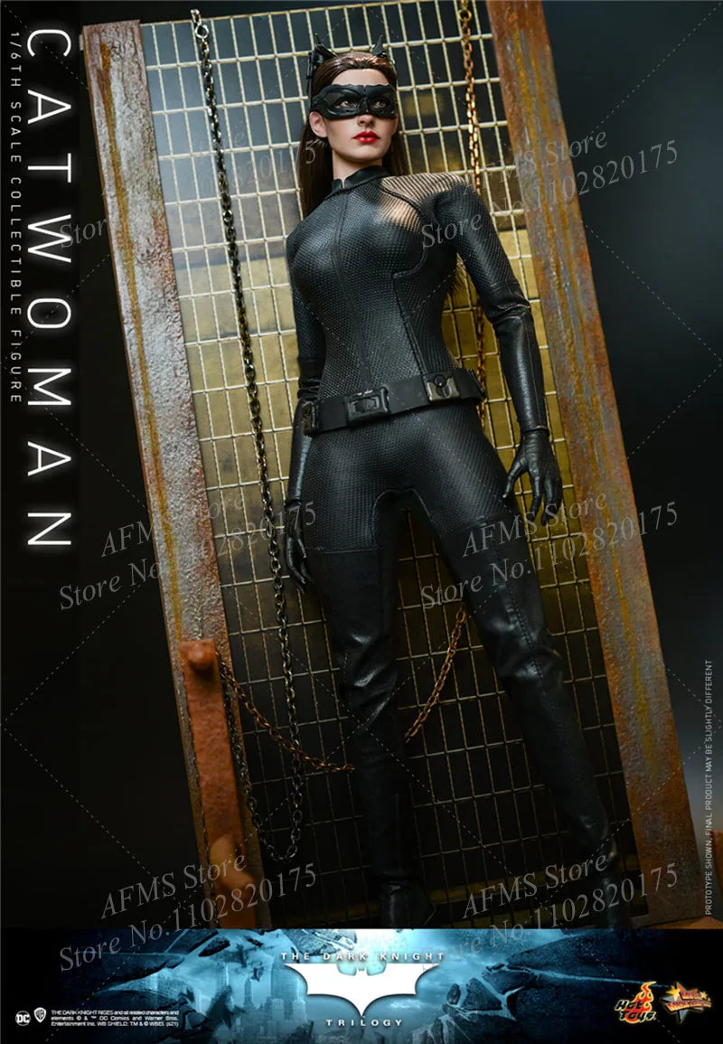 Hottoys HT MMS627 1/6 Scale Collectible Figure Catwoman The Dark Knight Trilogy Beautiful Anne Hathaway Batman Dolls 12" Model