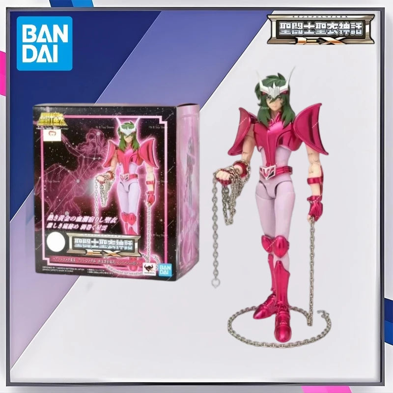 Original Bandai Saint Clothd Myths Ex Andromeda Shun Final Bronze Cloth V3 Action Figures 17cm Pvc Model Toys Gifts